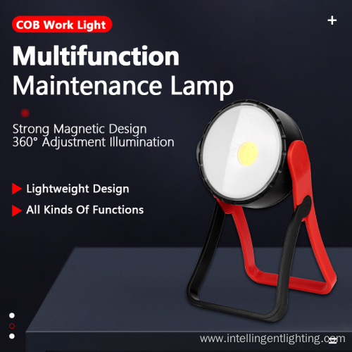 Portable COB Maintenance Work Light With Magnet